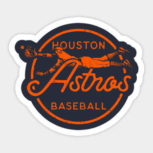 Astros Catch Sticker